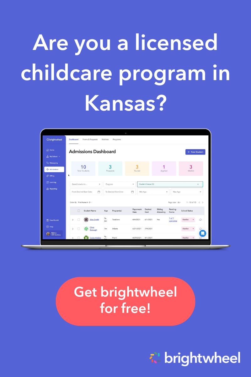 Get brightwheel for free in Kansas!