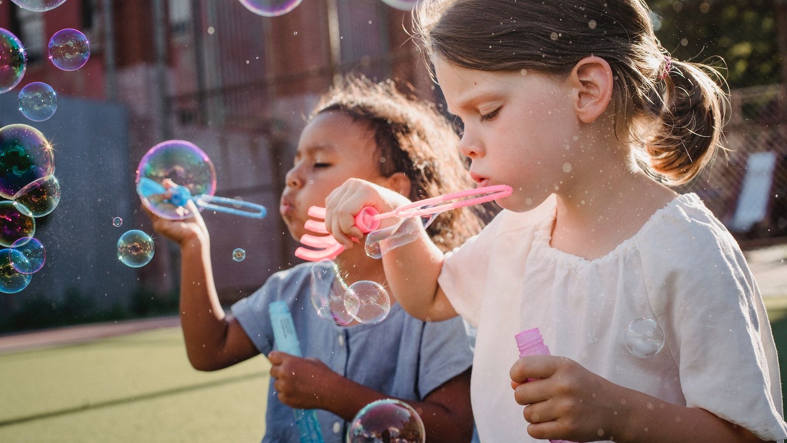 Calming Activities for Kids - Blowing Bubbles to Relieve Stress & More